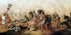 John Trumbull - Morte di Lucio Paolo Emilio a Canne John Trumbull - Morte di Lucio Paolo Emilio a Canne