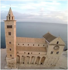 Cattedrale di Trani, vista dall'alto