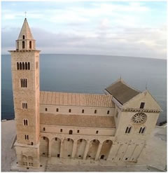 Cattedrale di Trani, vista dall'alto Cattedrale di Trani, vista dall'alto