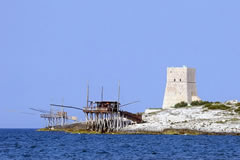 Vieste – Torre di Porticello e trabucchi Vieste – Torre di Porticello e trabucchi