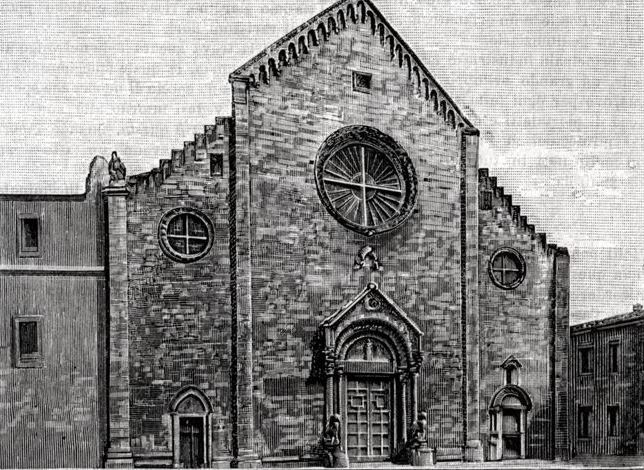 Stampa ottocentesca della Cattedrale di Conversano, Bari IT Stampa ottocentesca della Cattedrale di Conversano, Bari IT