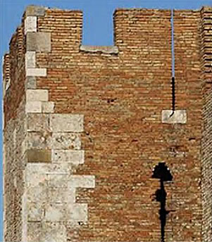 Torre quadrangolare della “fortellicia” angioina, XIII secolo – Lucera IT Torre quadrangolare della “fortellicia” angioina, XIII secolo – Lucera IT